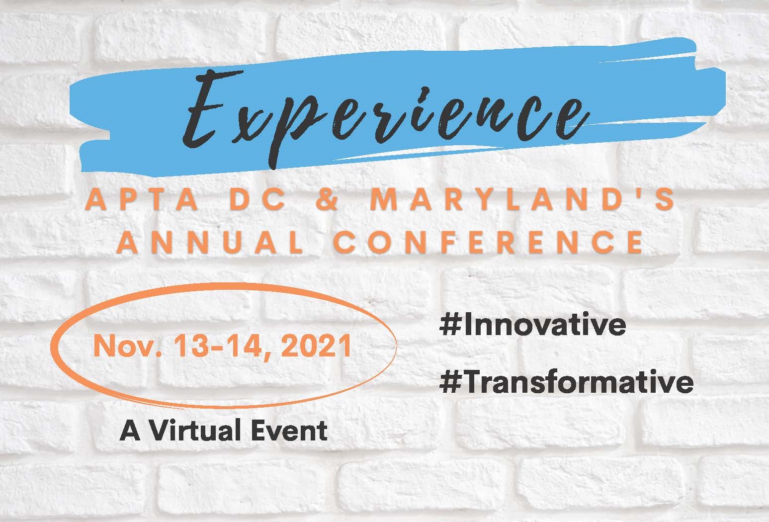 APTA Maryland’s Annual Conference APTA Maryland